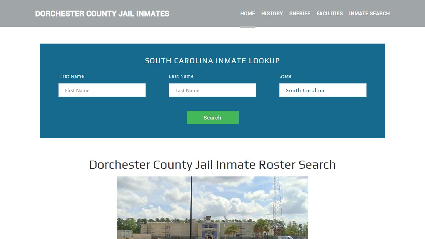 Dorchester County Jail Inmate Roster Lookup, George, SC